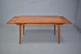 Hans Wegner design vintage teak and oak dining table produced by Andr Tuck
