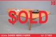 Asymmetric 1950s design solid oak coffee table - view 1