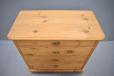 Mid 1800s Danish made chest with locking drawers.
