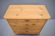 Mid 1800s Danish made chest with locking drawers.