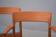 Midcentury vintage teak carver chair produced by Korup Stolefabrik