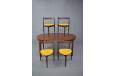1952 Hans Olsen dining suite in vintage teak for sale