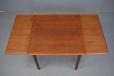 1960s Danish Mobelfabrik compact square top dining table 