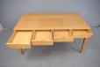 Vintage light oak desk designed by Severin Hansen | Model 36 - view 6