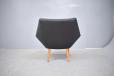 Vintage angular easy chair inspired by NANNA DITZEL design TUX chair