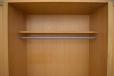 Vintage light oak wardrobe with locking door - view 9