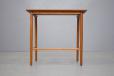 Vintage teak & oak side table by Danish Mobelfabrik - view 5