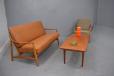 Edvard Kindt-larsen vintage 2 seat sofa model FD117 with leather upholstery - view 11