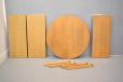 Light oak round dining table produced by Omann Junior Mobelfabrik - view 11