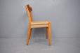 CARL HANSEN model CH23 dining chairs in beech, teak and woven papercord