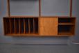 Wall mounted desk and shelving by Poul Cadovius for sale