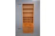 Vintage oak wall unit with drop-down writing are made by Poul hundevad - view 2