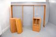 Light oak Hans Wegner design RY100 3 bay room divider - view 3