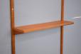 Vintage teak PS System shelf produced by Randers Mobelfabrik