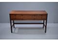 Vintage consol table in Brazilian rosewood designed by Jens Peter Lovig SOLD