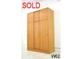 Vintage Danish wardrobe in oak