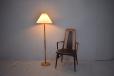 1960s Danish vintage floor lamp in teak and brass - view 11