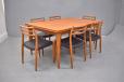 Niels Moller design dining table in vintage teak - view 2
