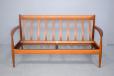 Teak 2 seater sofa produced 1961 by France and Daverkosen - Design by Grete Jalk