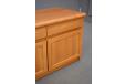 Compact teak media unit produced by Chr Linneberg