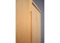 Simple carved handle 8 drawer dresser sideboard by Ejvind A Johansson.