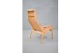 Elegant and small footspring designed LAMINO chair from SWEDESE - Yngve Ekstrom design