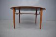FD515 coffee table made with solid teak round top - Peter Hvidt & Orla Molgaard design