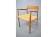 Model 56 oak armchair designed 1954 by Niels O Moller