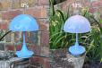 Verner Panton design Panthella 160 V3 portable table lamp | Opal Blue - view 6