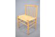 Modle J80 dining chair in light oak with woven papercord seat for sale