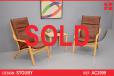 High back armchair with beech frame | Stouby - view 1