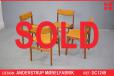 Set of 4 teak frame dining chairs for reupholstery | Anderstrup Mobelfabrik - view 1