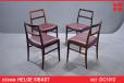 Helge Sibast set of 4 RIO-ROSEWOOD chairs | Model 430 - view 1