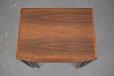 Danish design set of 3 nesting side tables in rosewood