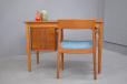 Danish design teak and oak writing desk