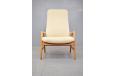Alf Svensson design KONTUR armchair produced 1960s by Fritz Hansen