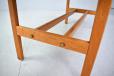Midcentury design oak coffee table produced by FDB Mobler - Model D38