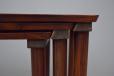 Midcentury danish design set of 3 nesting tables in vintage rosewood