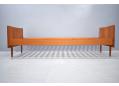 Teak framed single bed made in Denmark 1966 