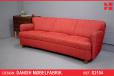 Curved 3 seater sofa with sprung seat | Danish Cabinetmaker - view 1