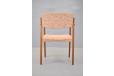 Vintage teak armchair with pink upholstery by BRAMIN - view 8