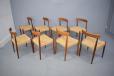 MK200 dining chairs by Arne Hovmand Olsen - Multiple sets available - view 5