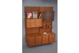 1947 design POUL CADOVIUS royal system in teak with vaneered back panels