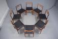 Vintage set of 8 model 94 dining chairs in rosewood - Design Johannes Andersen 1964