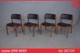 Set of 4 Erik Buch design dining chairs | Model OD 49 - view 1