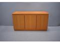 Danish low & short teak sideboard made by Skovby. SOLD