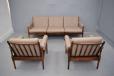 Midcentury Torbjorn Afdal design rosewood armchair