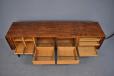 Vintage rosewood sideboard designed by Henry Rosengren Hansen 1965 for Brande Mobelindustri