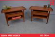Rare pair of teak bedside table designed by Arne Vodder  - view 1