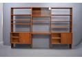 3 section wall unit made in Denmark with lots of storage.